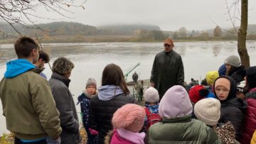 Charitativní výlov rybníka Velká Strana  u Hrádku u Sušice